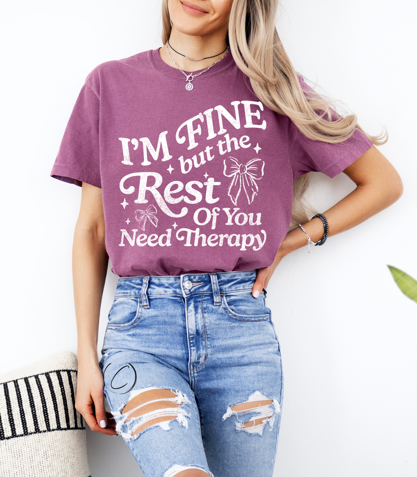 The Rest Of You Need Therapy Graphic Tee