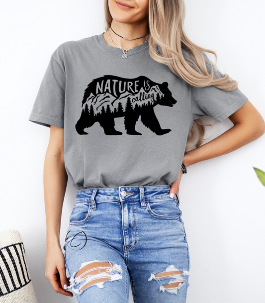 Nature Is Calling Graphic Tee