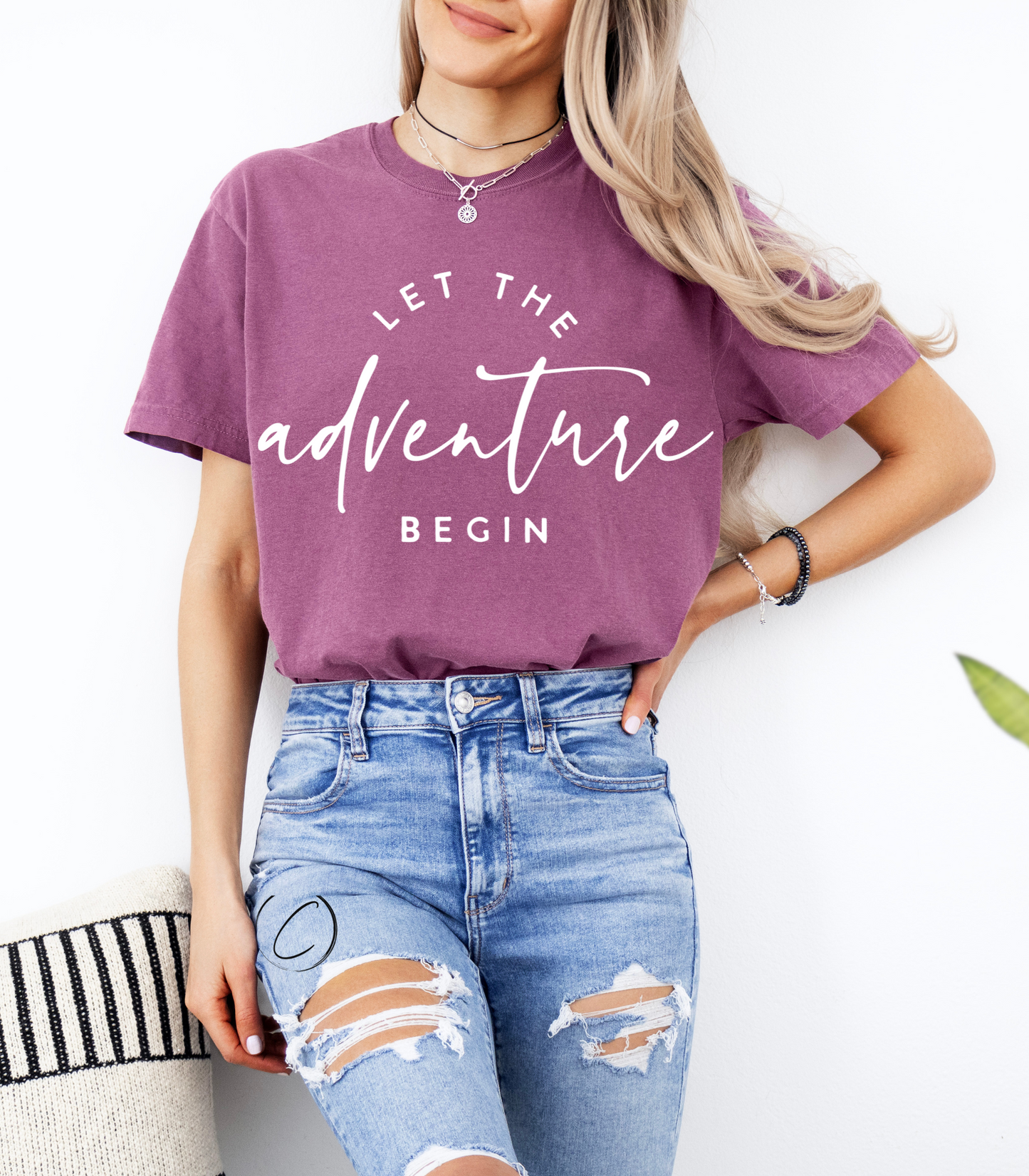 Let The Adventure Begin Graphic Tee