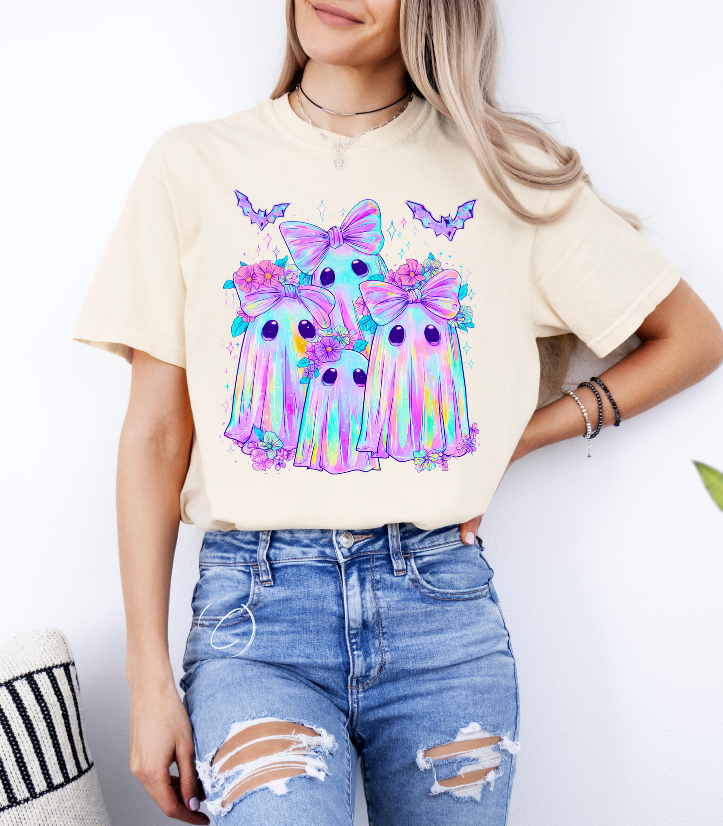 Iridescent Ghosts Graphic Tee