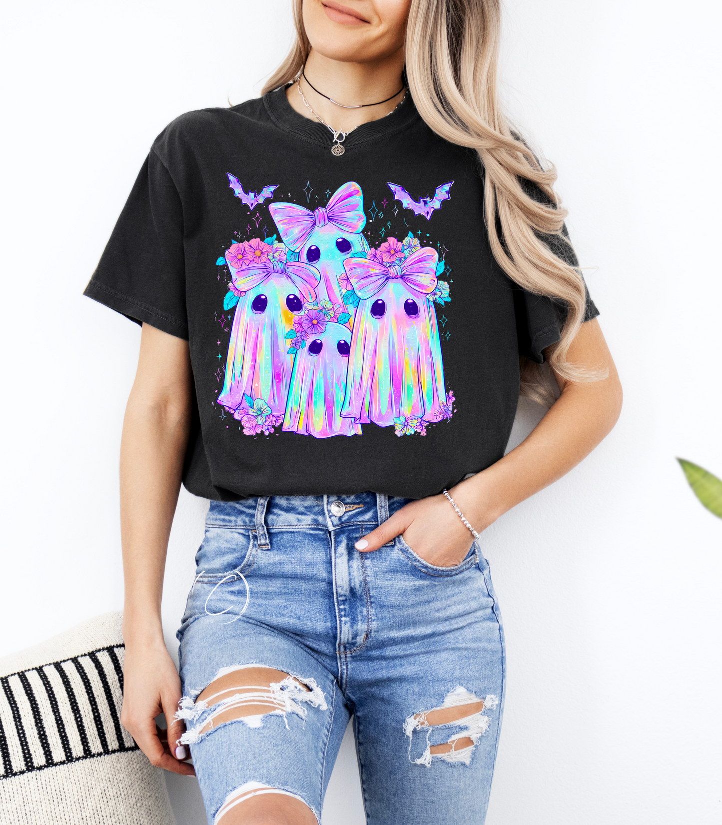 Iridescent Ghosts Graphic Tee