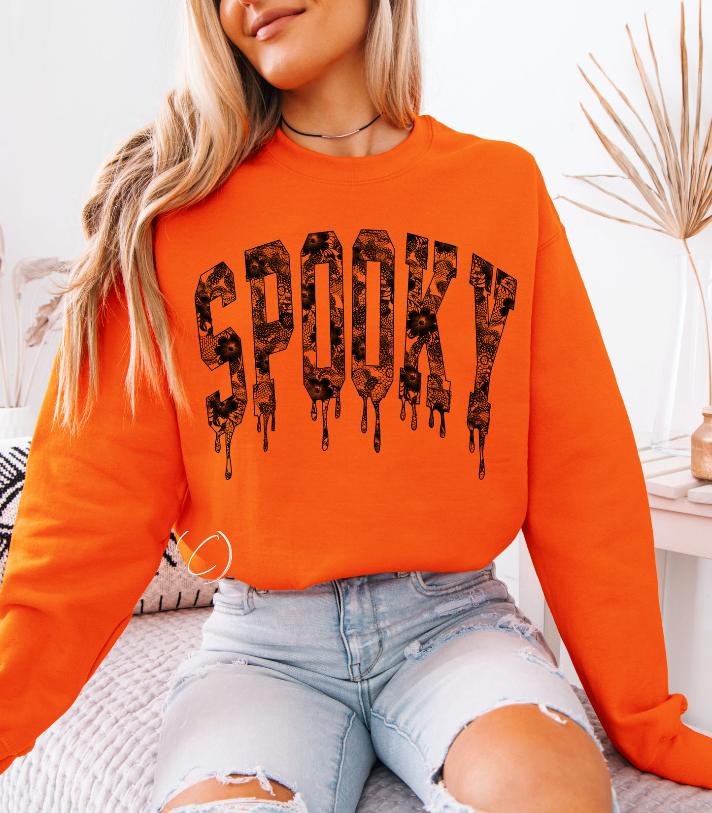 Spooky Lace Sweatshirt