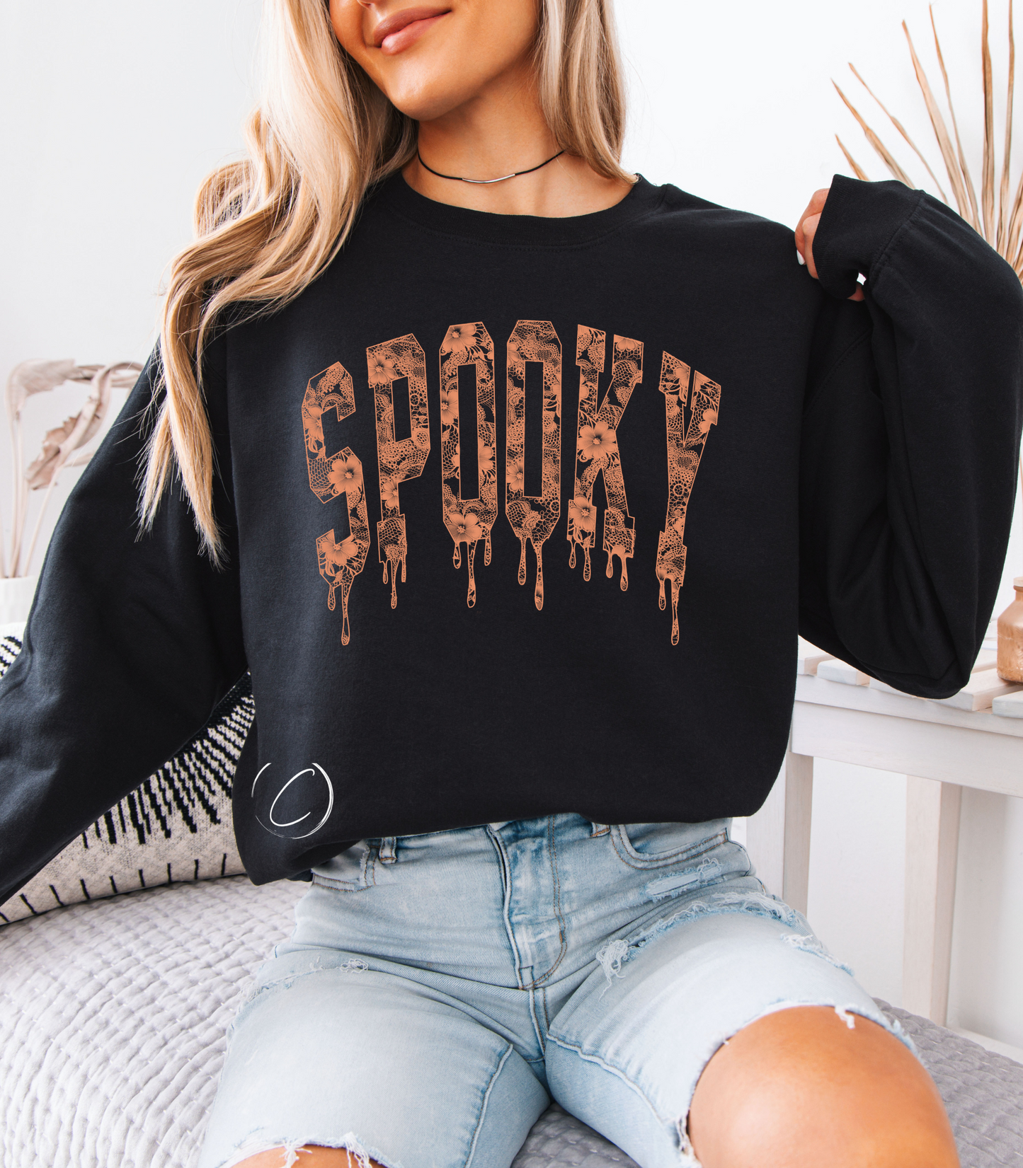 Spooky Lace Sweatshirt