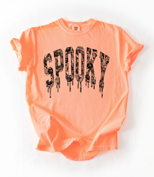 Spooky Lace Graphic Tee
