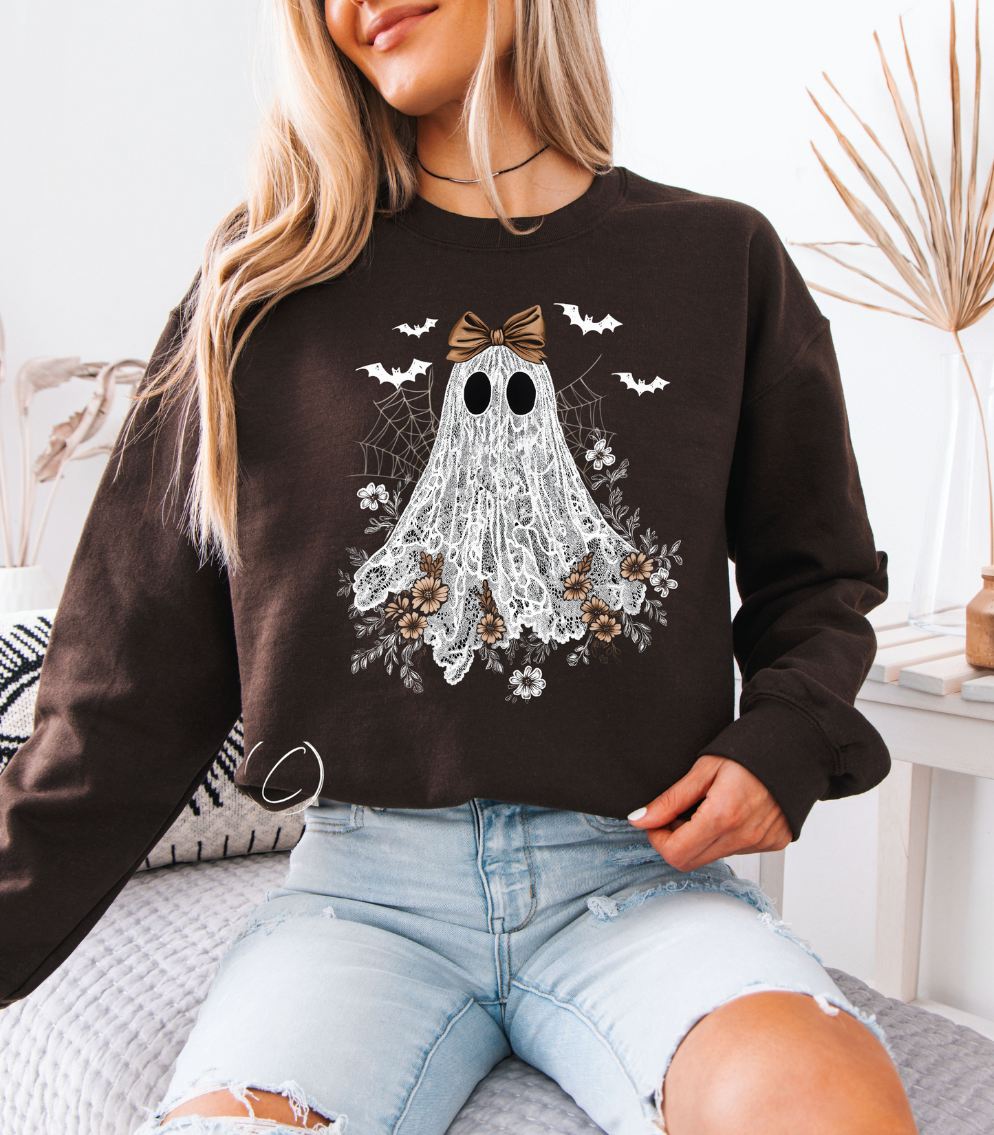 Lace Ghost Sweatshirt