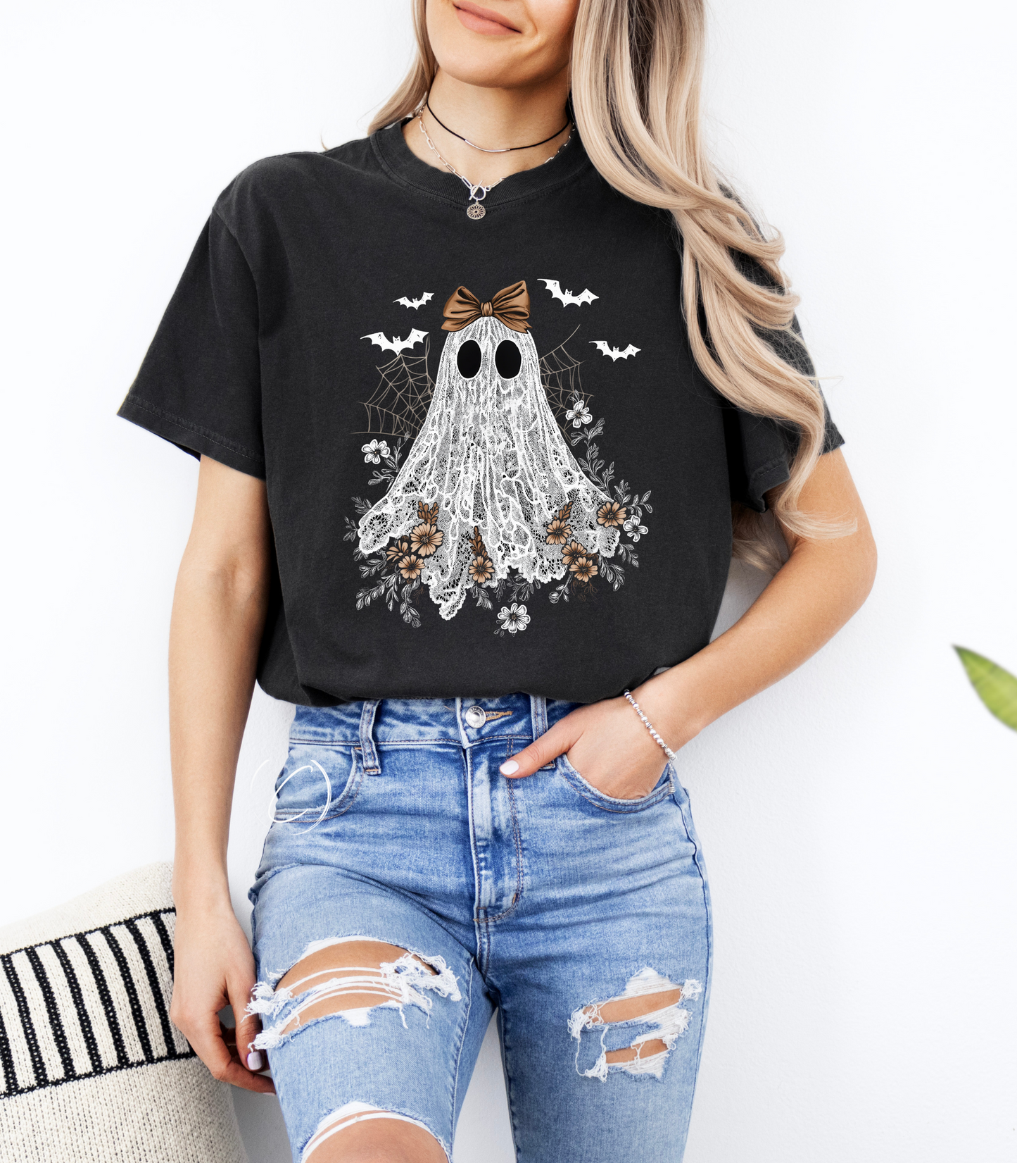 Lace Ghost Graphic Tee