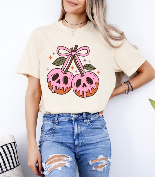 Spooky Cherry Apple Graphic Tee
