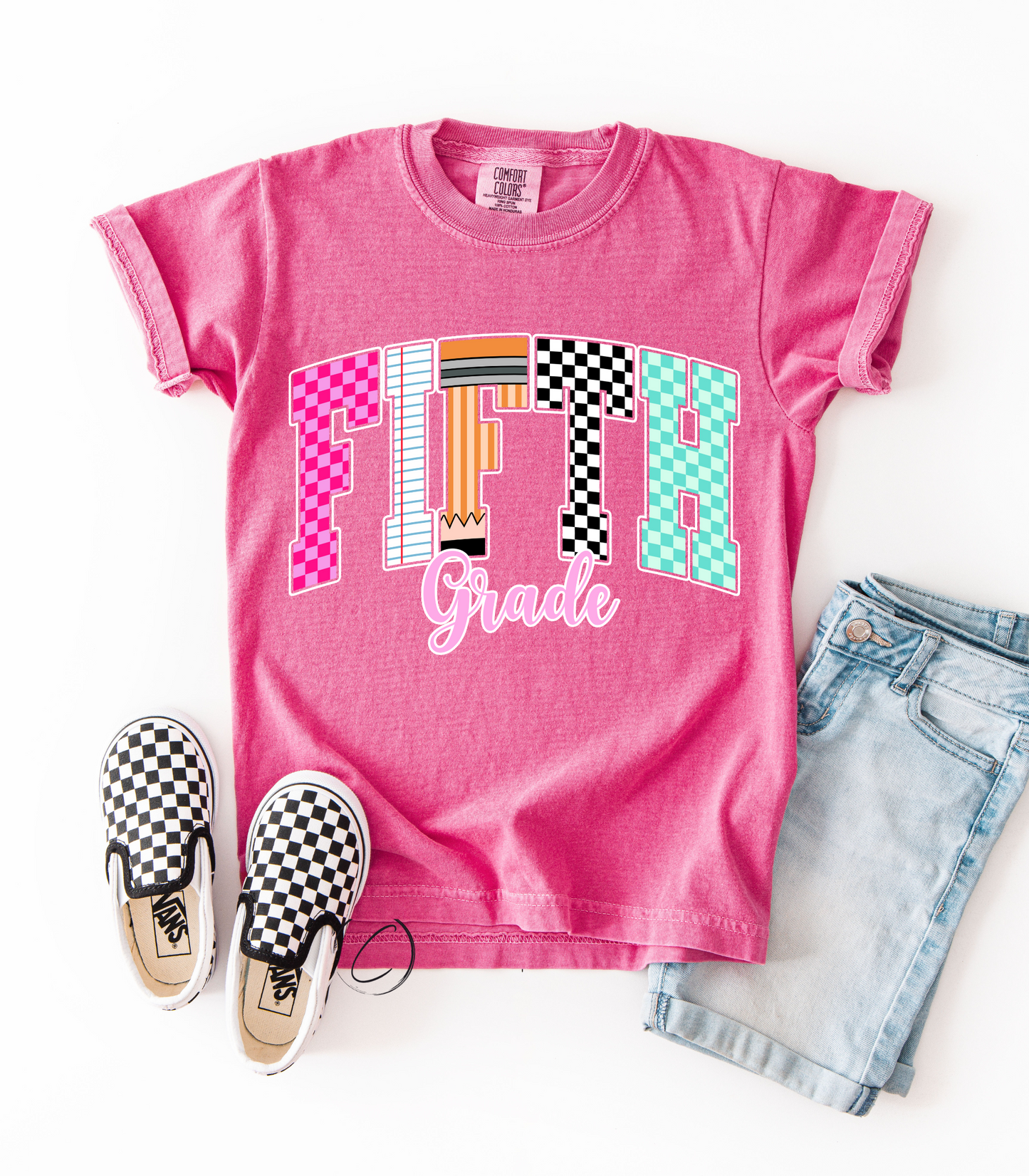 Fifth Grade Youth Grade School Graphic Tee