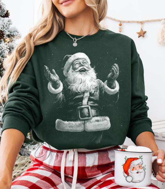 Joy Santa Sweatshirt