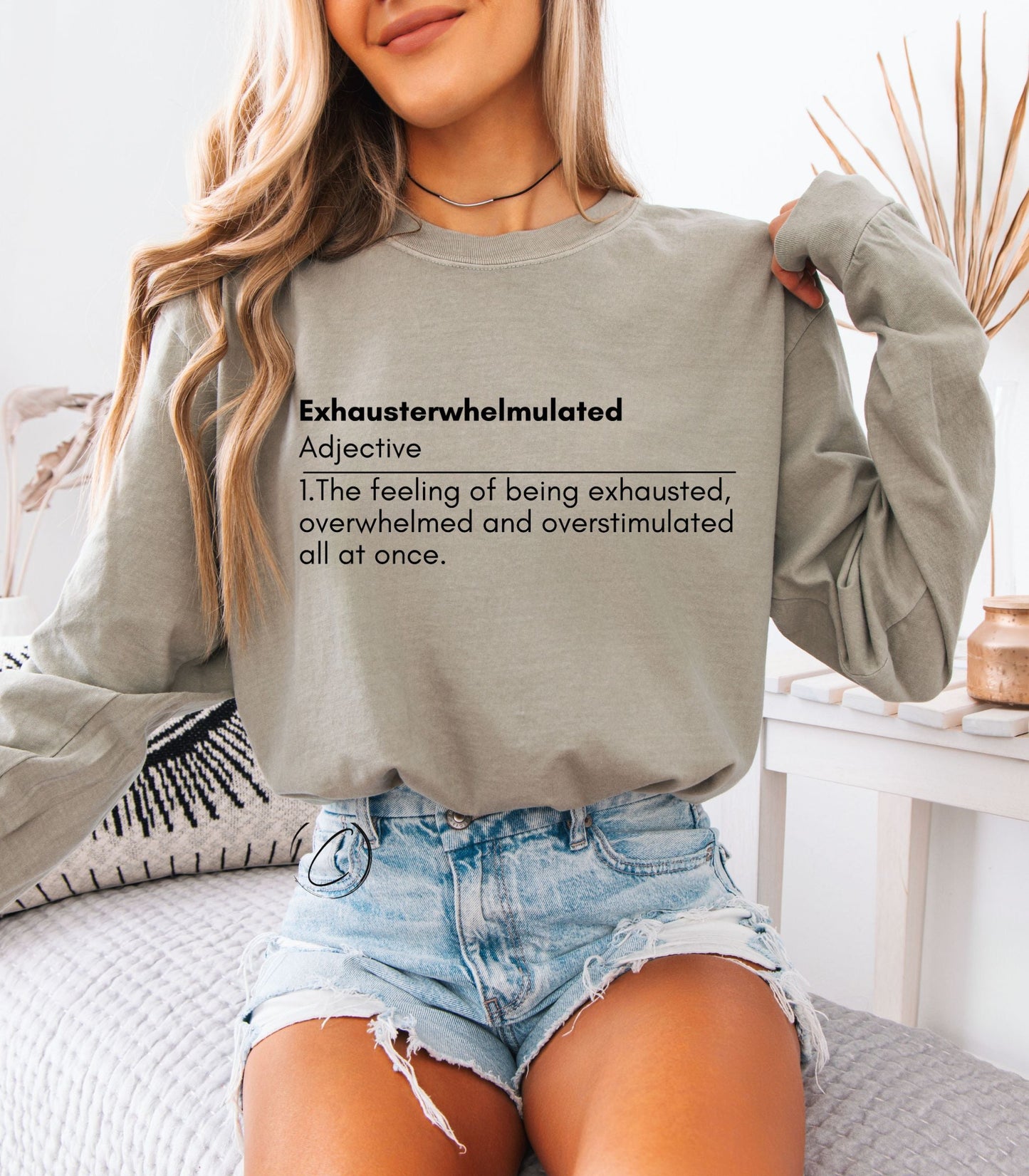 Exhausterwelmulated Long Sleeve Graphic Tee