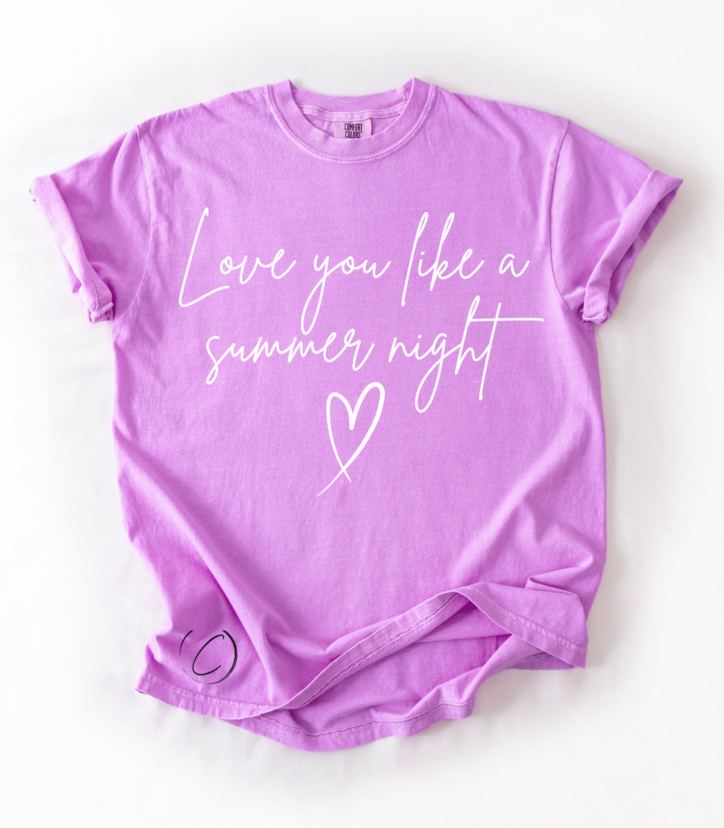 Love You Summer Night Graphic Tee