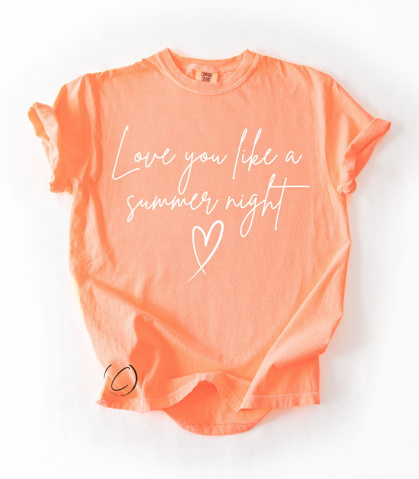 Love You Summer Night Graphic Tee