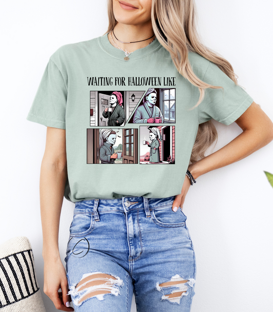 Waiting for Halloween Graphic Tee
