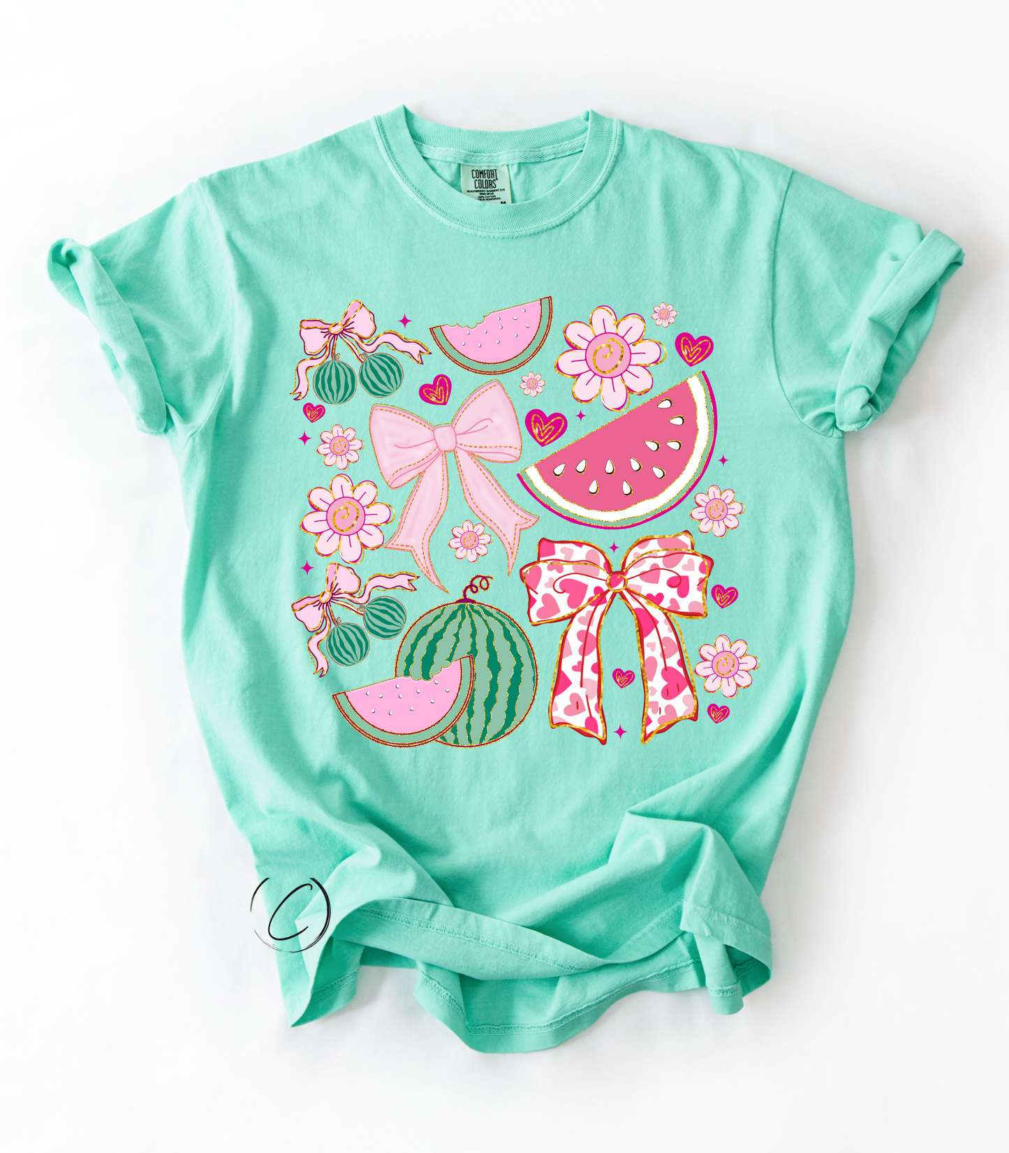 Watermelon Coquette Graphic Tee
