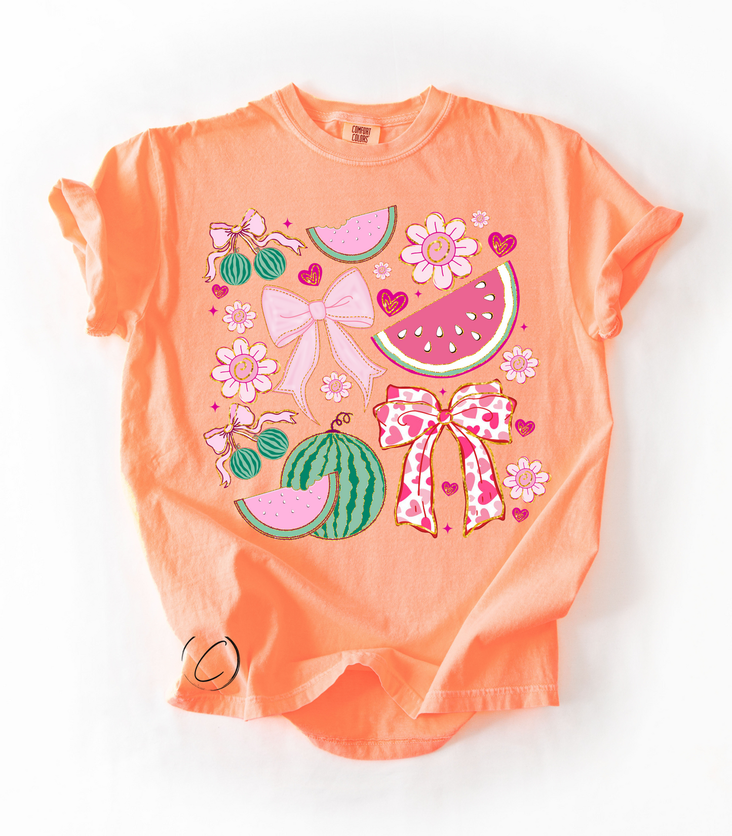Watermelon Coquette Graphic Tee