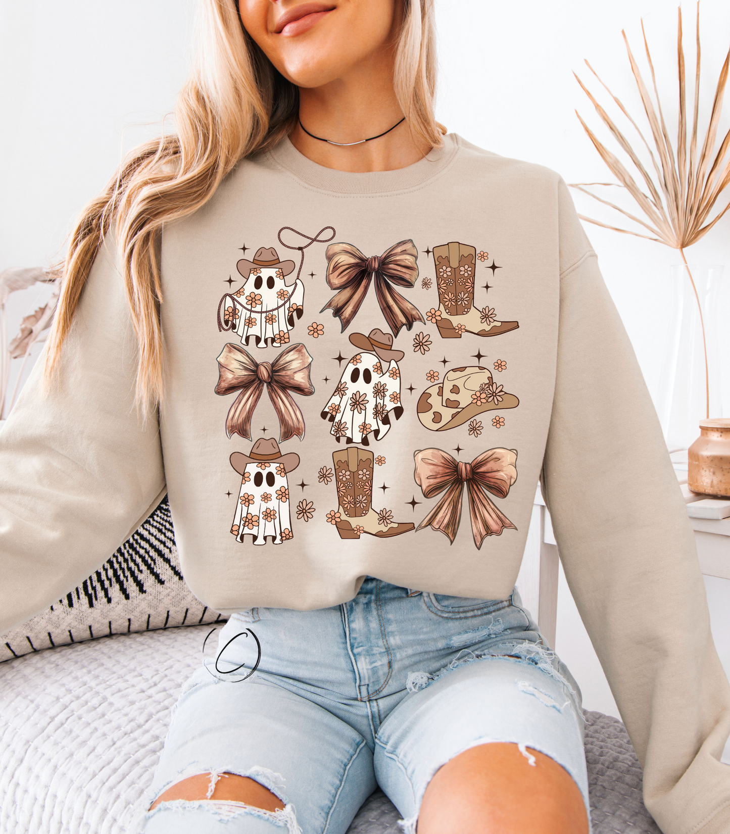 Cowghost Coquette Sweatshirt