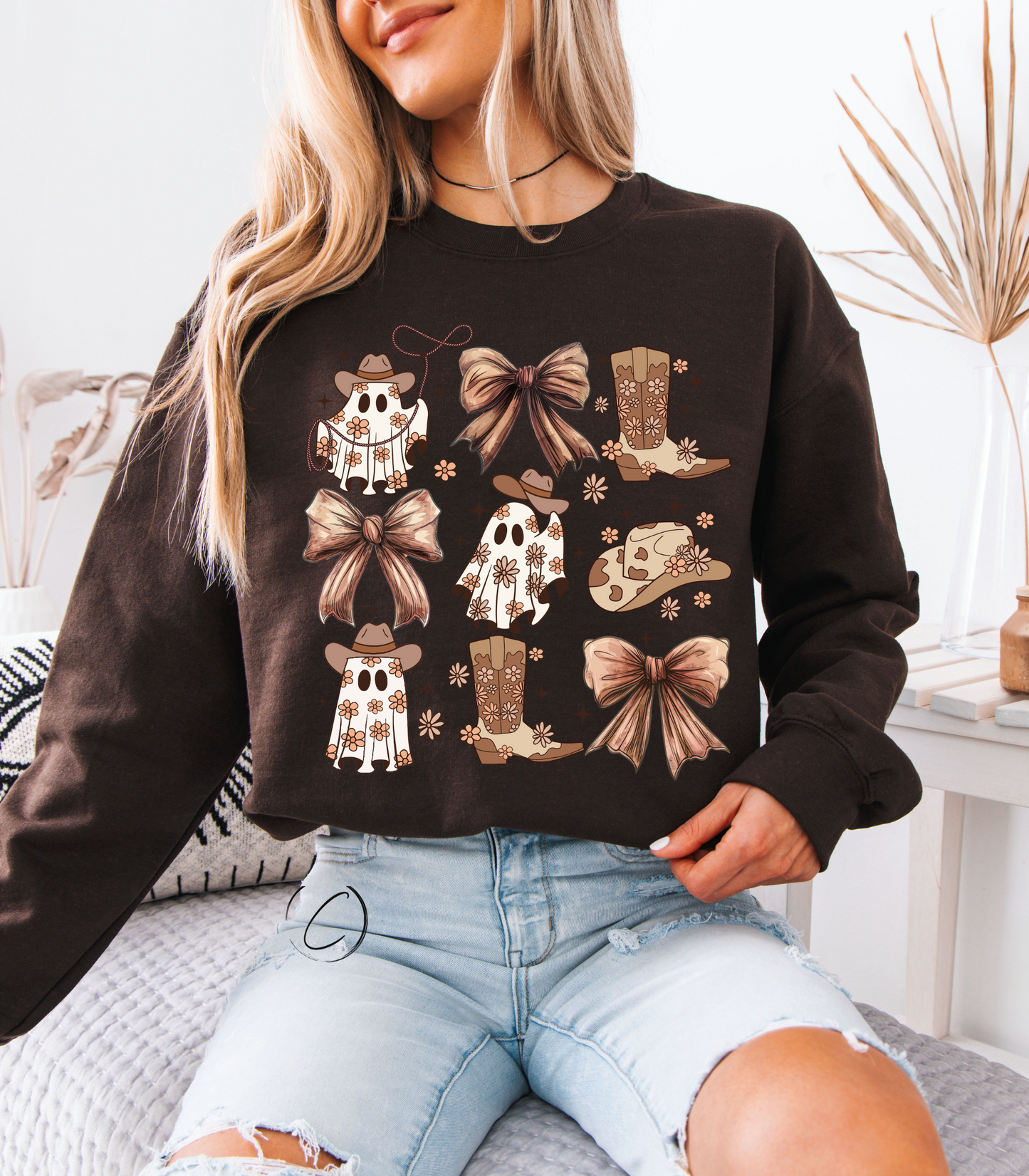 Cowghost Coquette Sweatshirt