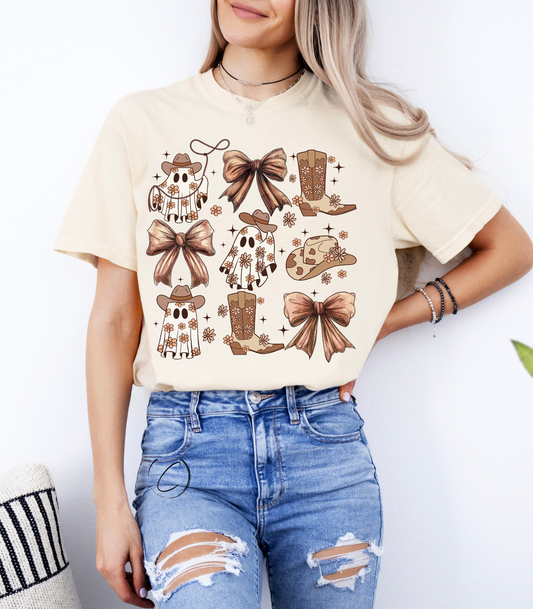 Cowghost Coquette Graphic Tee
