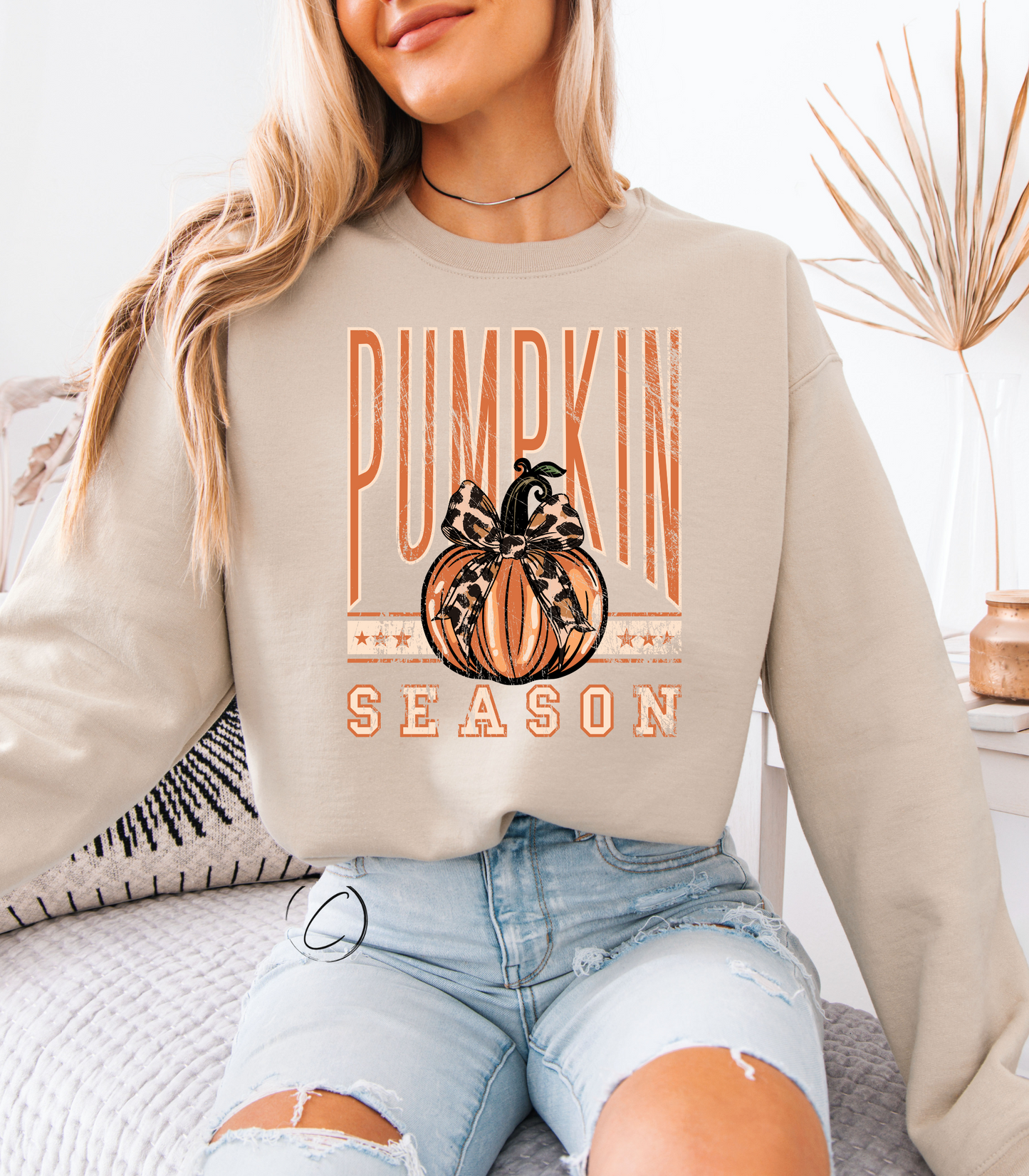 Leopard Pumpkin Season Sweatshirt