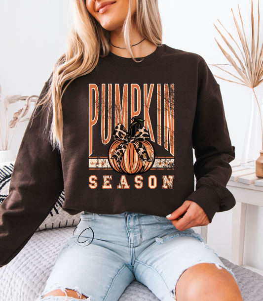 Leopard Pumpkin Season Sweatshirt
