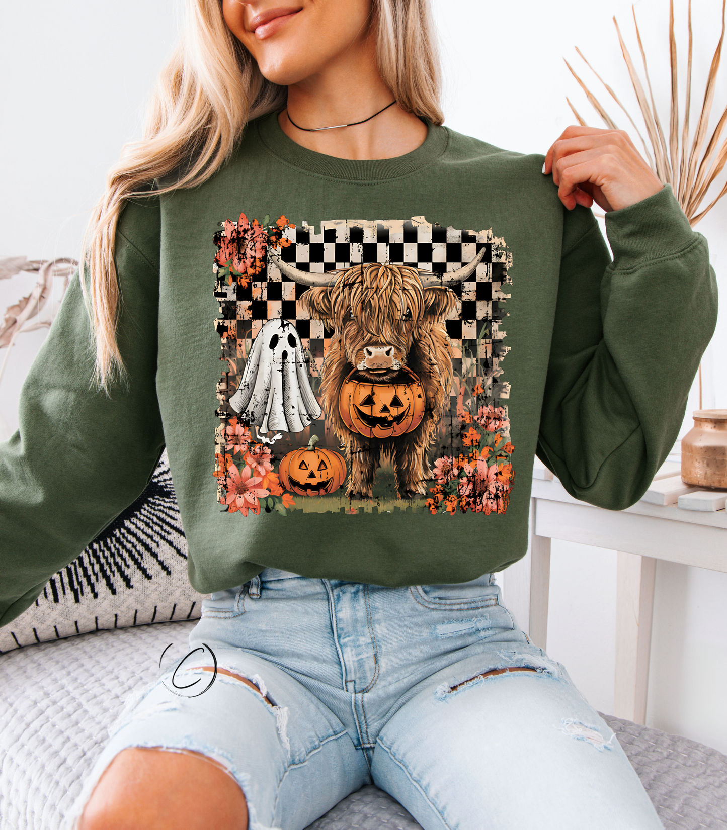 Vintage Highland Ghost Sweatshirt