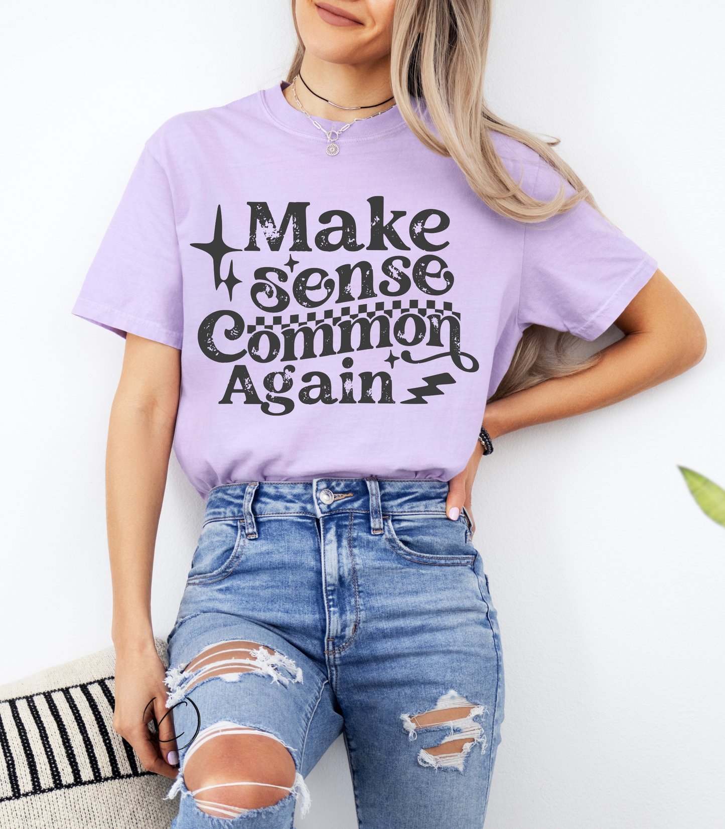 Make Sense Common Graphic Tee