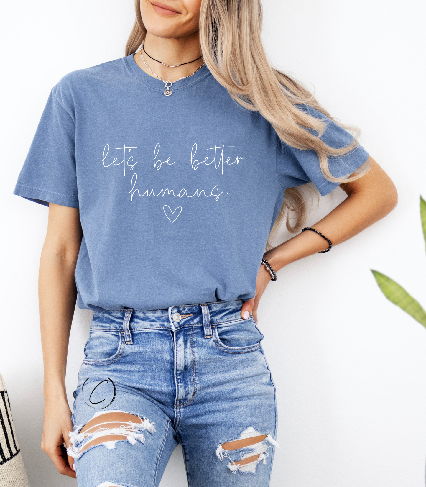 Better Humans Cursive Graphic Tee