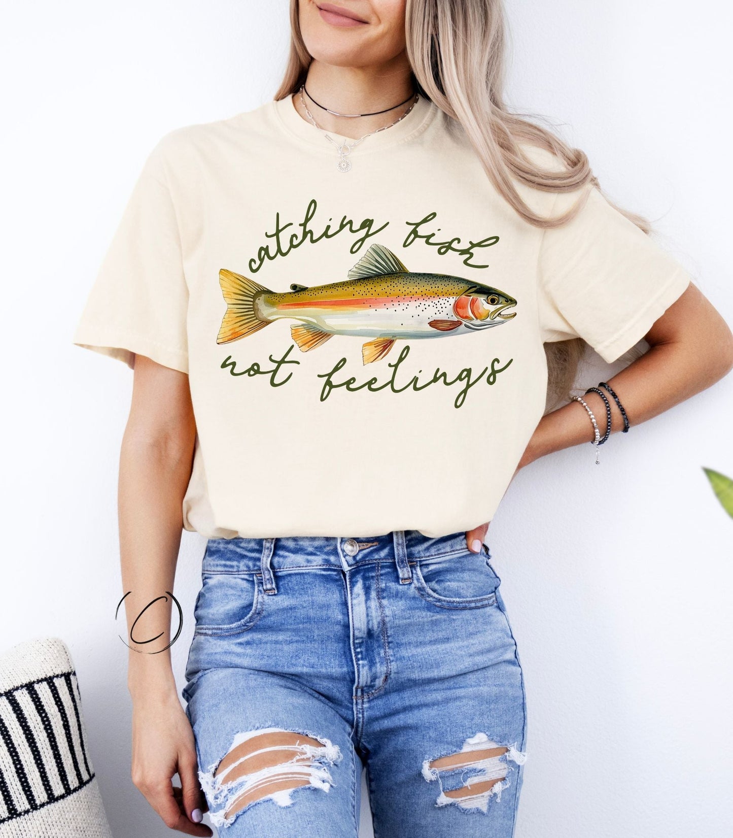 Catch Fish, Not Feelings Graphic Tee