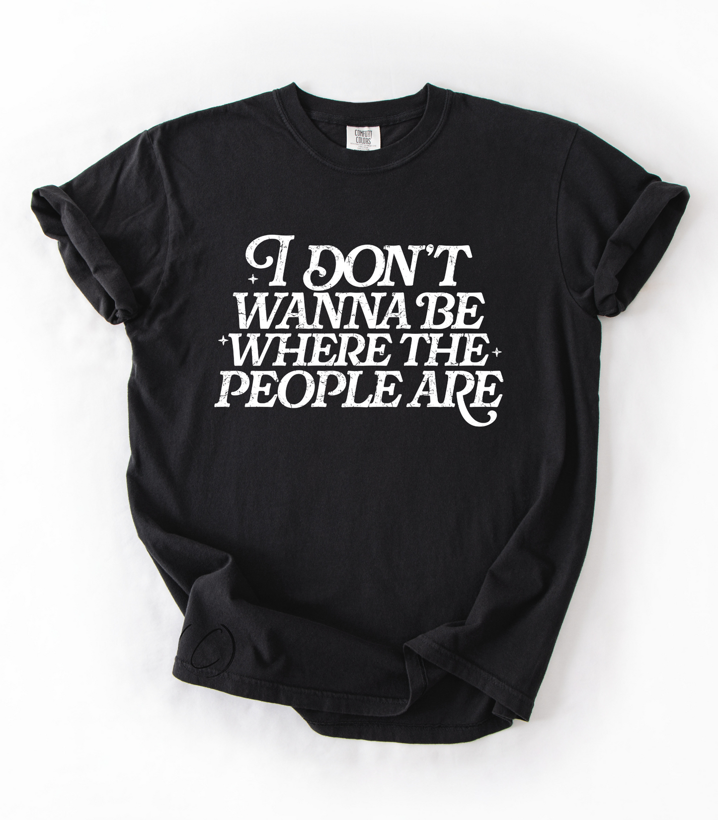 Where People Are Graphic Tee