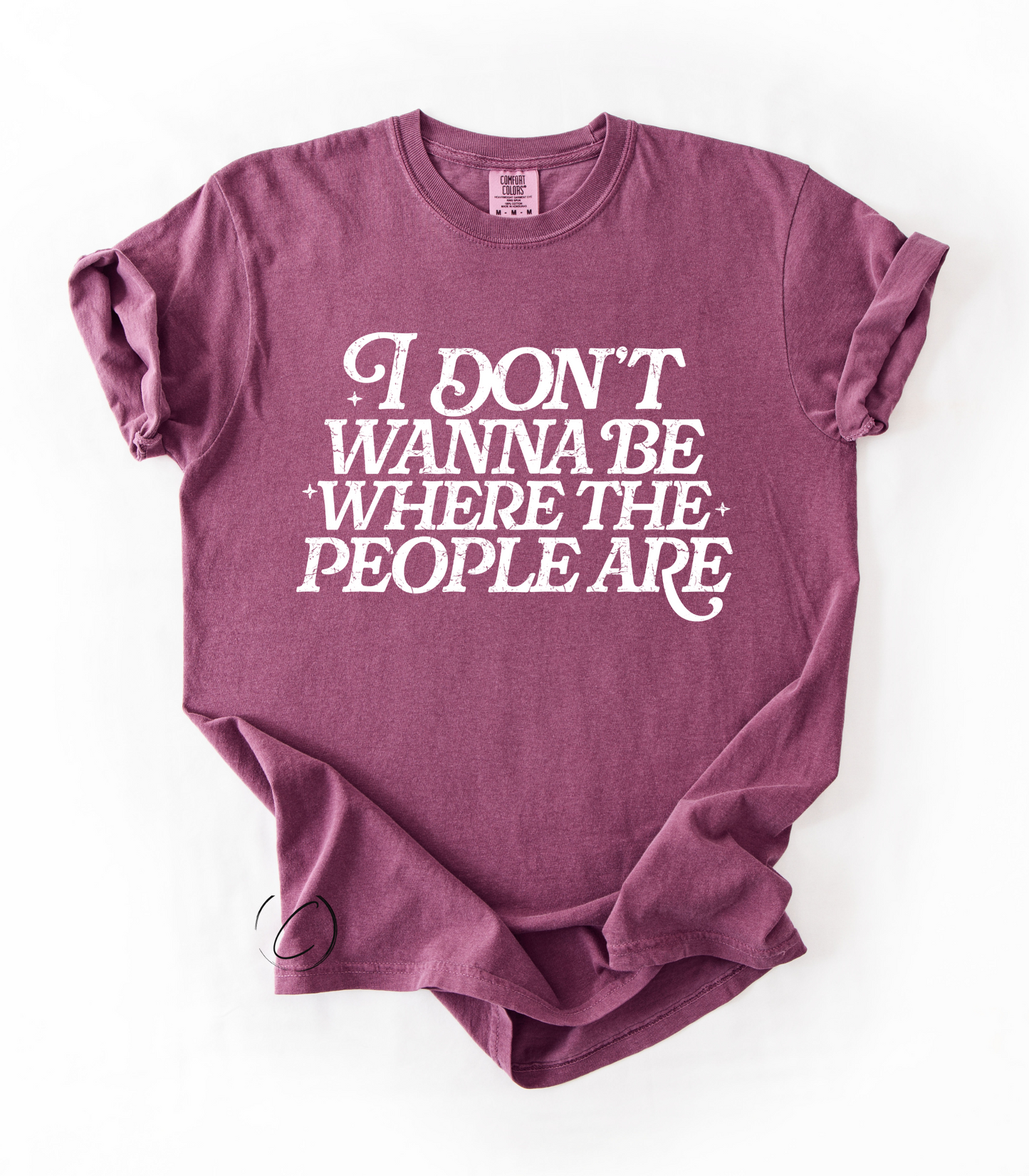 Where People Are Graphic Tee