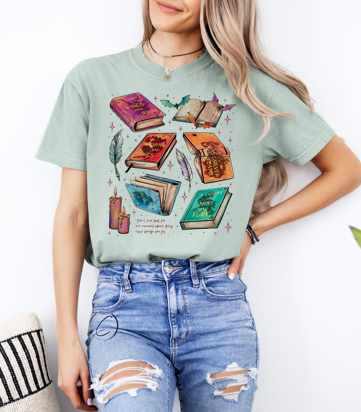Book Series Graphic Tee