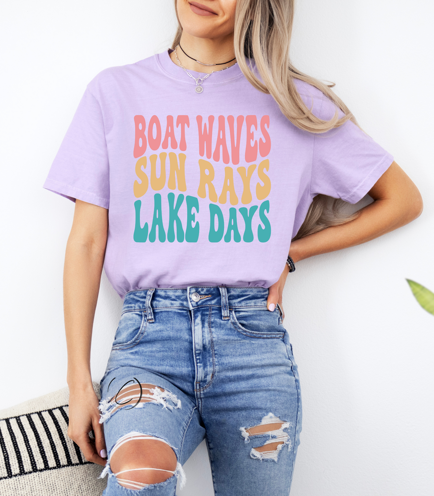 Boat Waves Graphic Tee