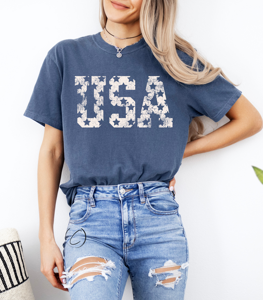 Vintage USA Star Graphic Tee