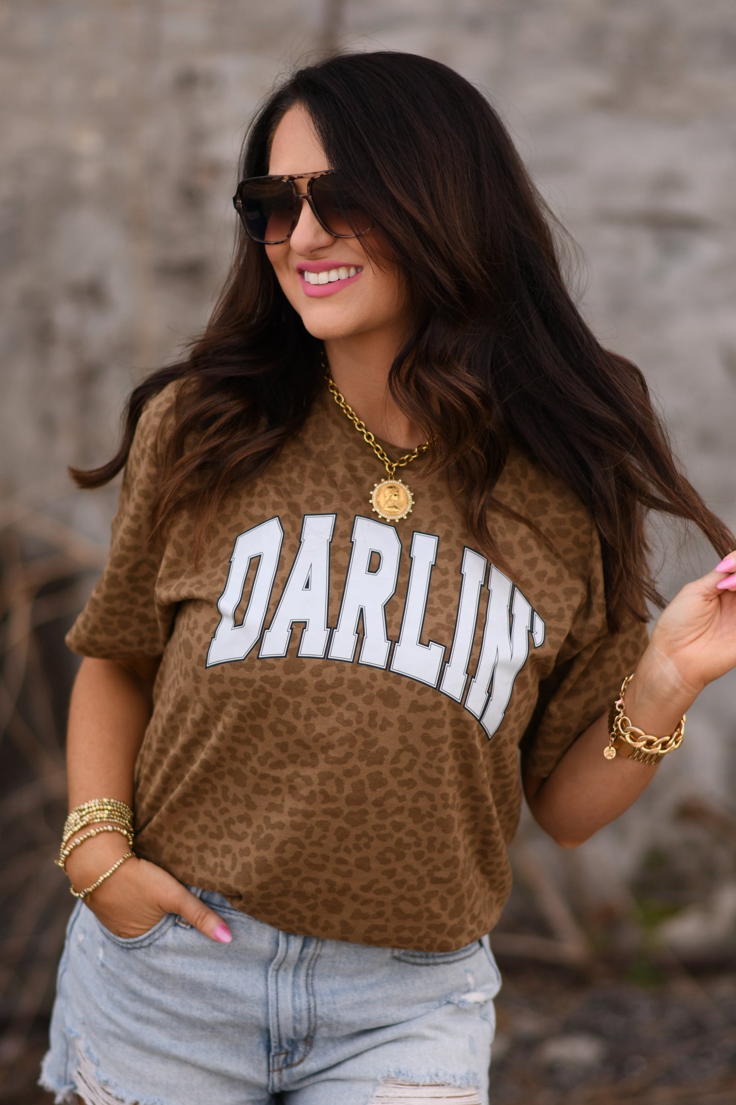 Darlin' Leopard Tee