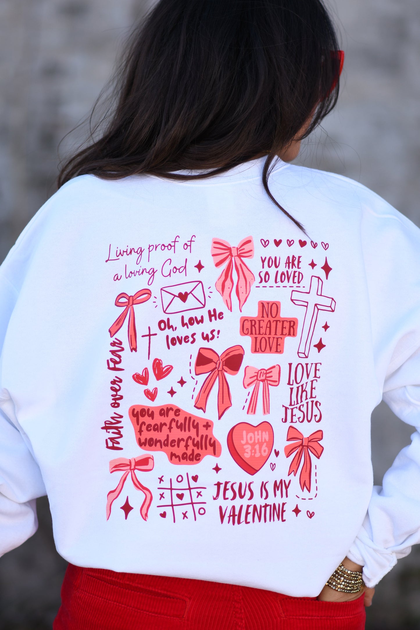Christian Valentines Sweatshirt