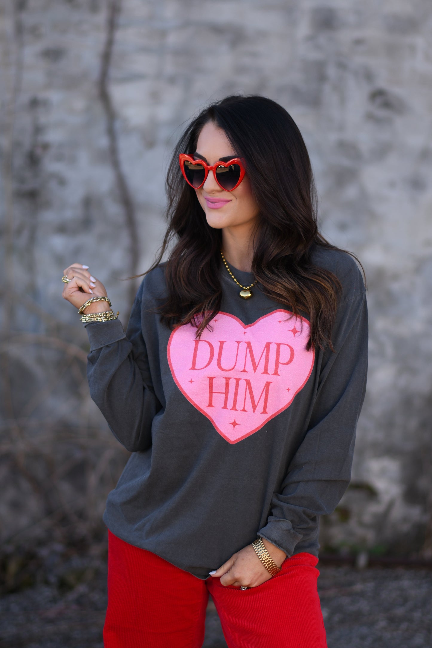 Dump Him Tee / Long Sleeve Tee