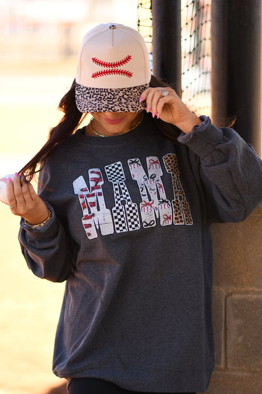 Mama Baseball Tee/Sweatshirt