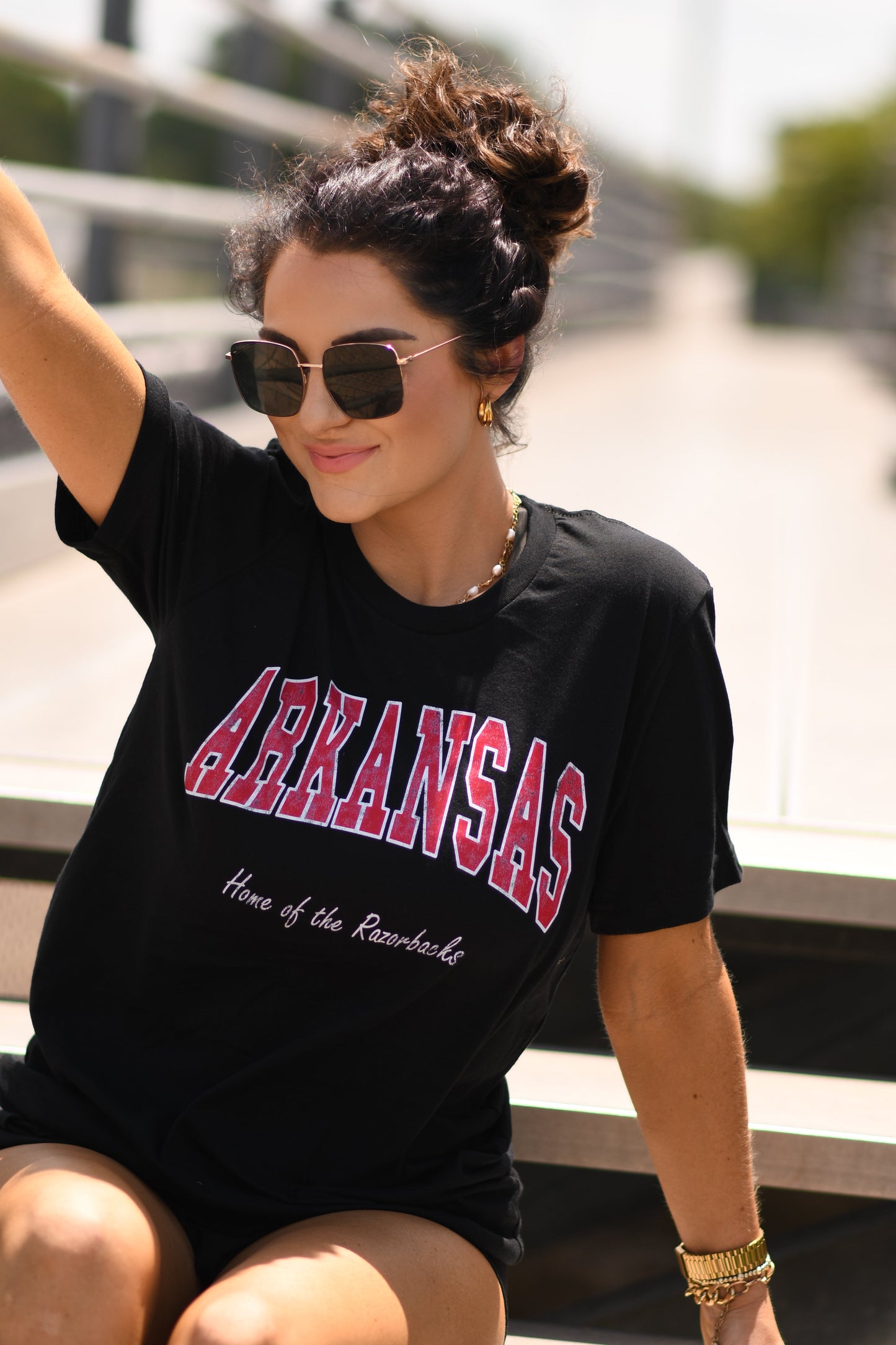 Arkansas Home Of The Razorbacks Tee