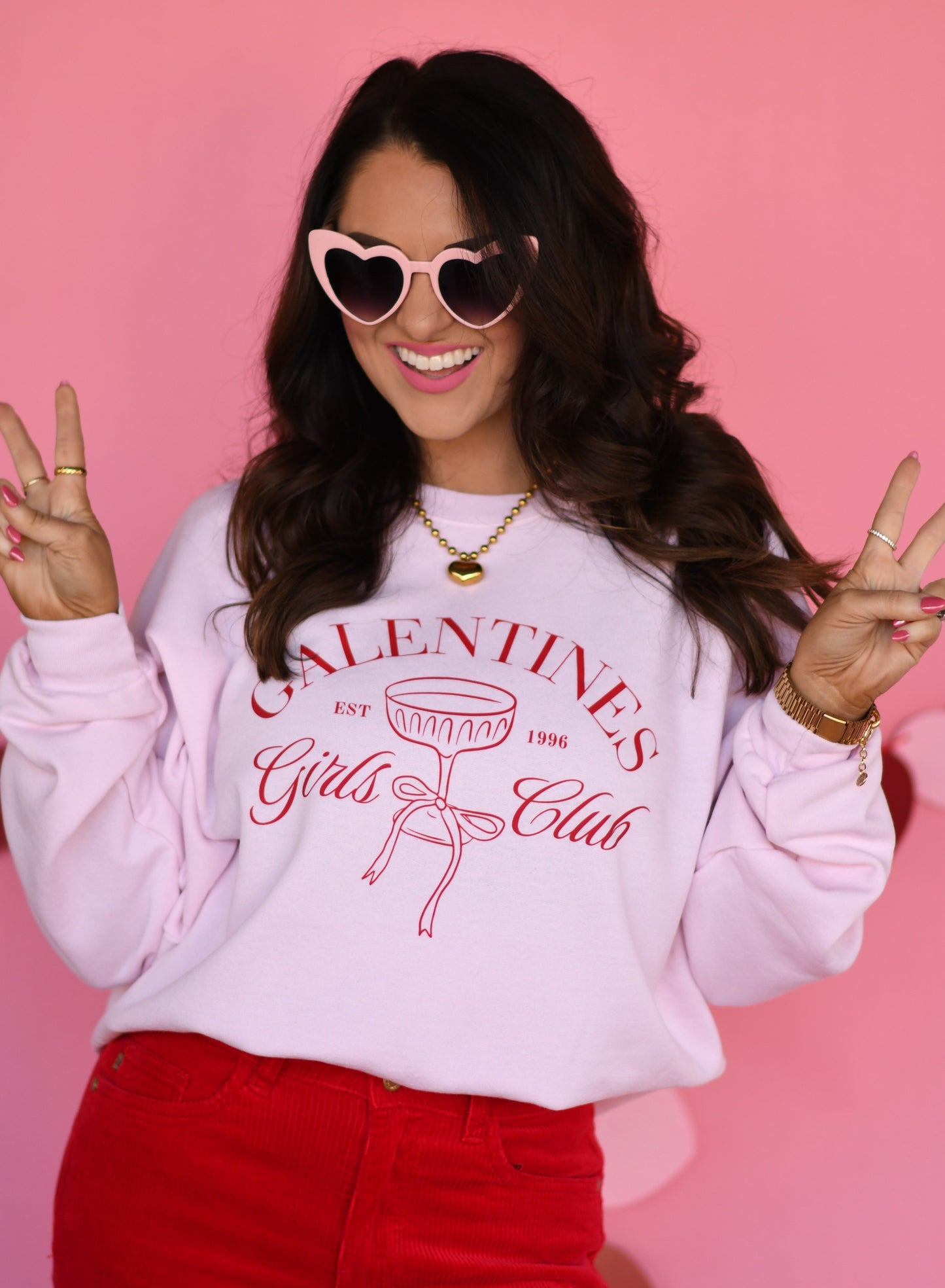 Galentines Girls Club Sweatshirt