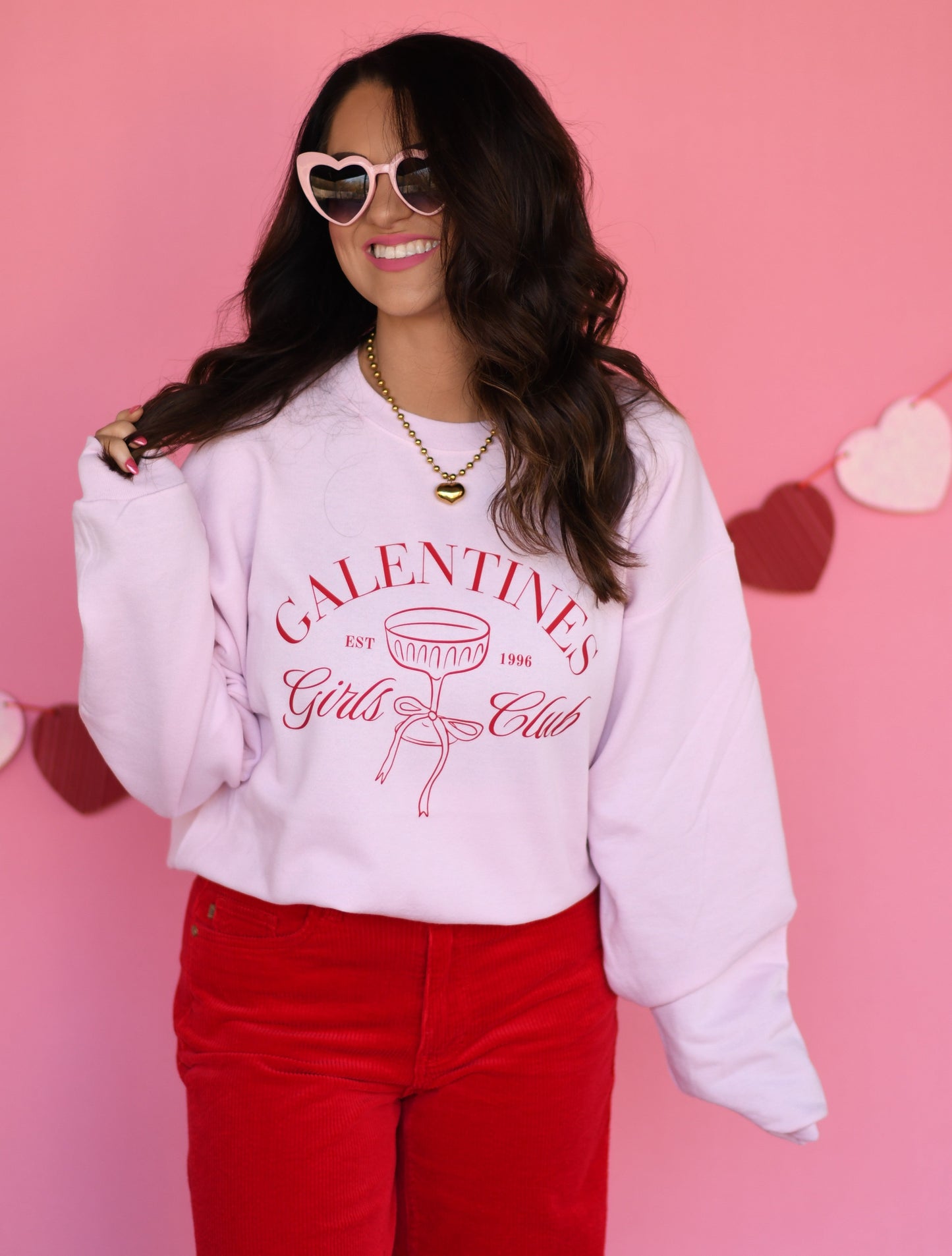 Galentines Girls Club Sweatshirt