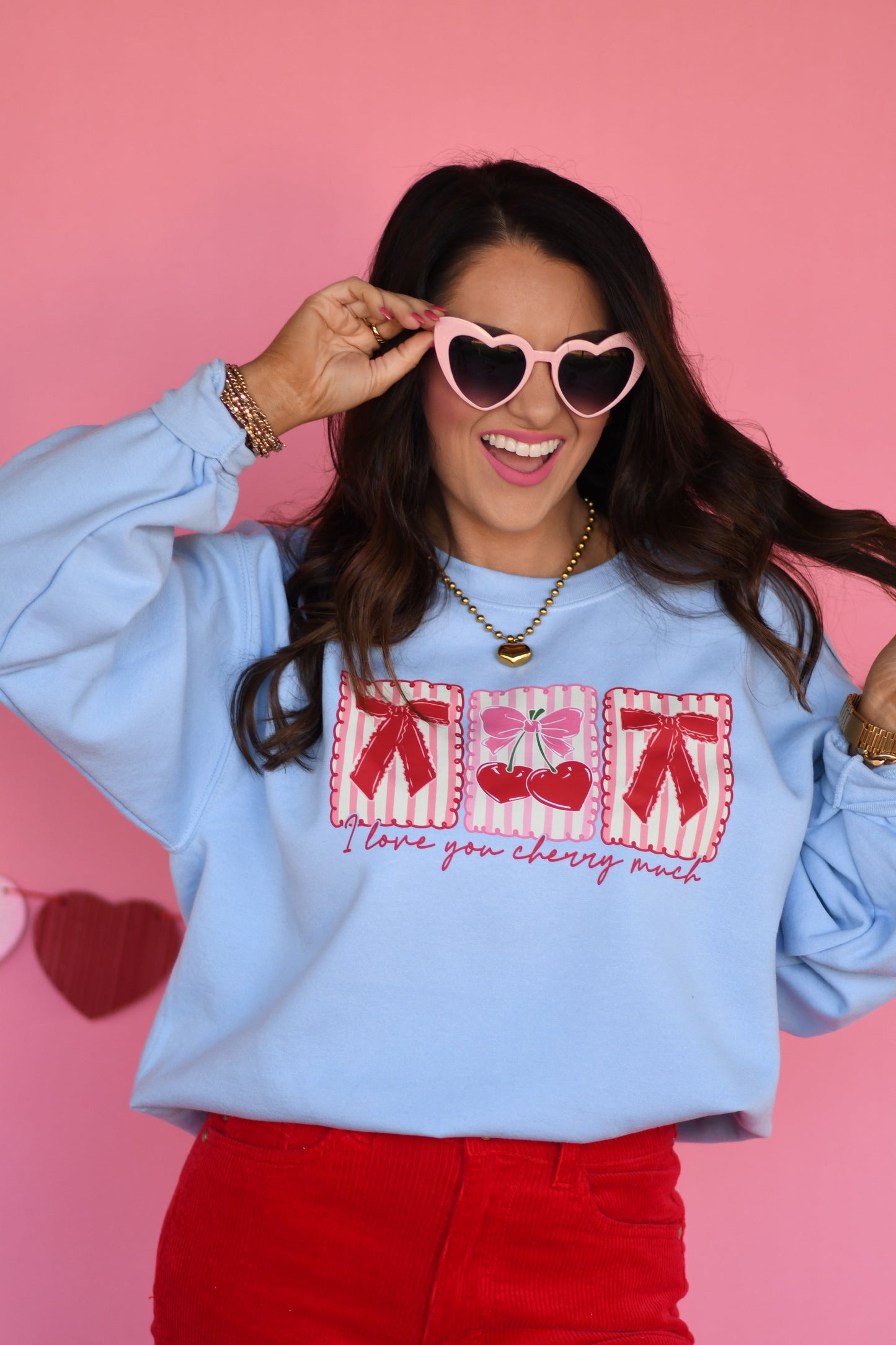 I Love You Cherry Much Sweathshirt