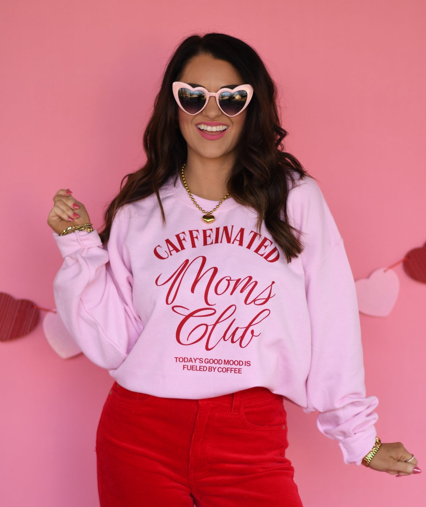 Caffeinated Moms Club Sweatshirt