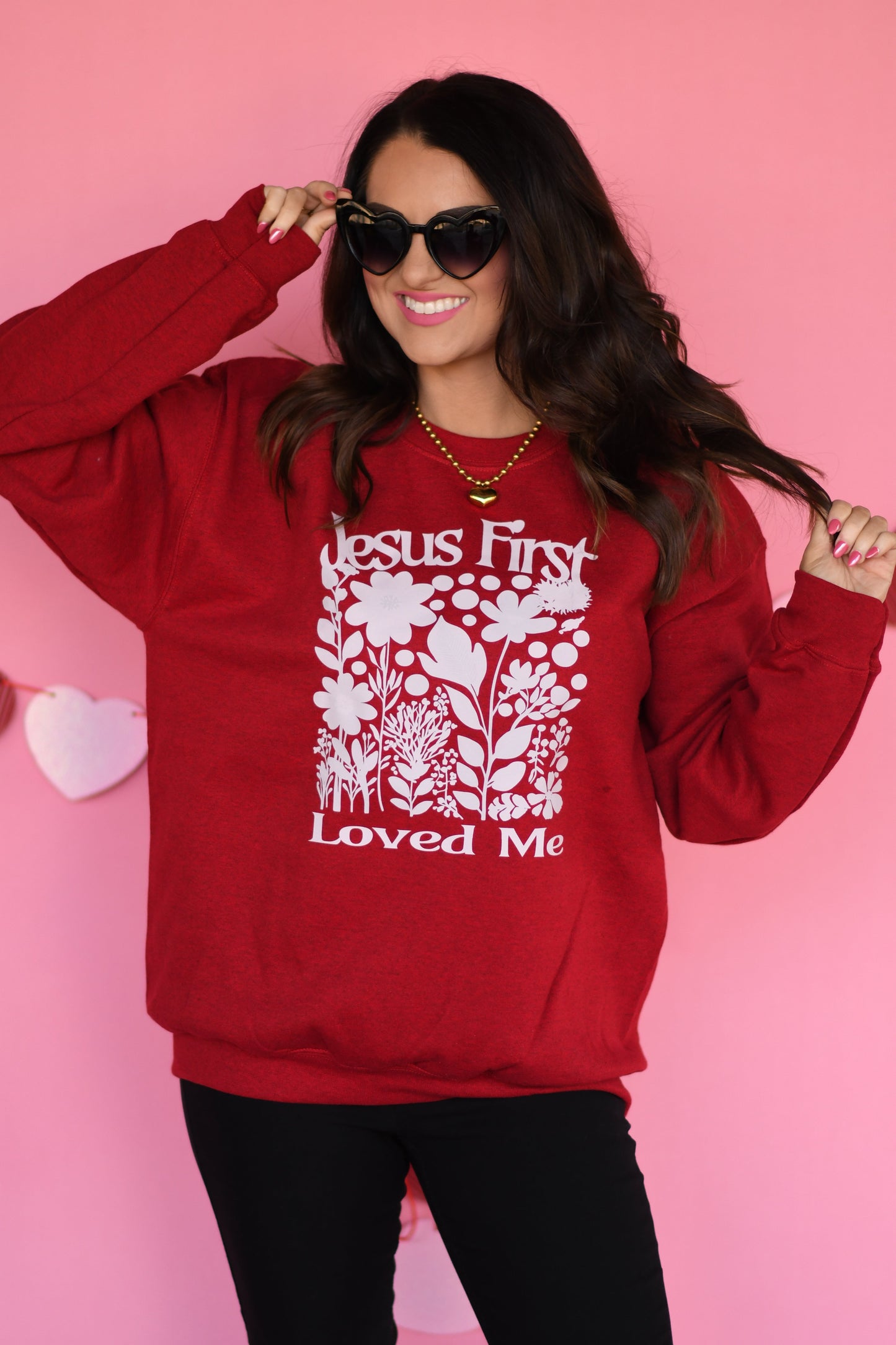 Jesus First Loved Me Sweatshirt