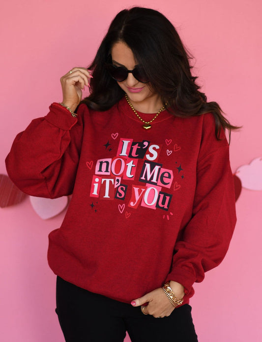 It's Not Me It's You Sweatshirt