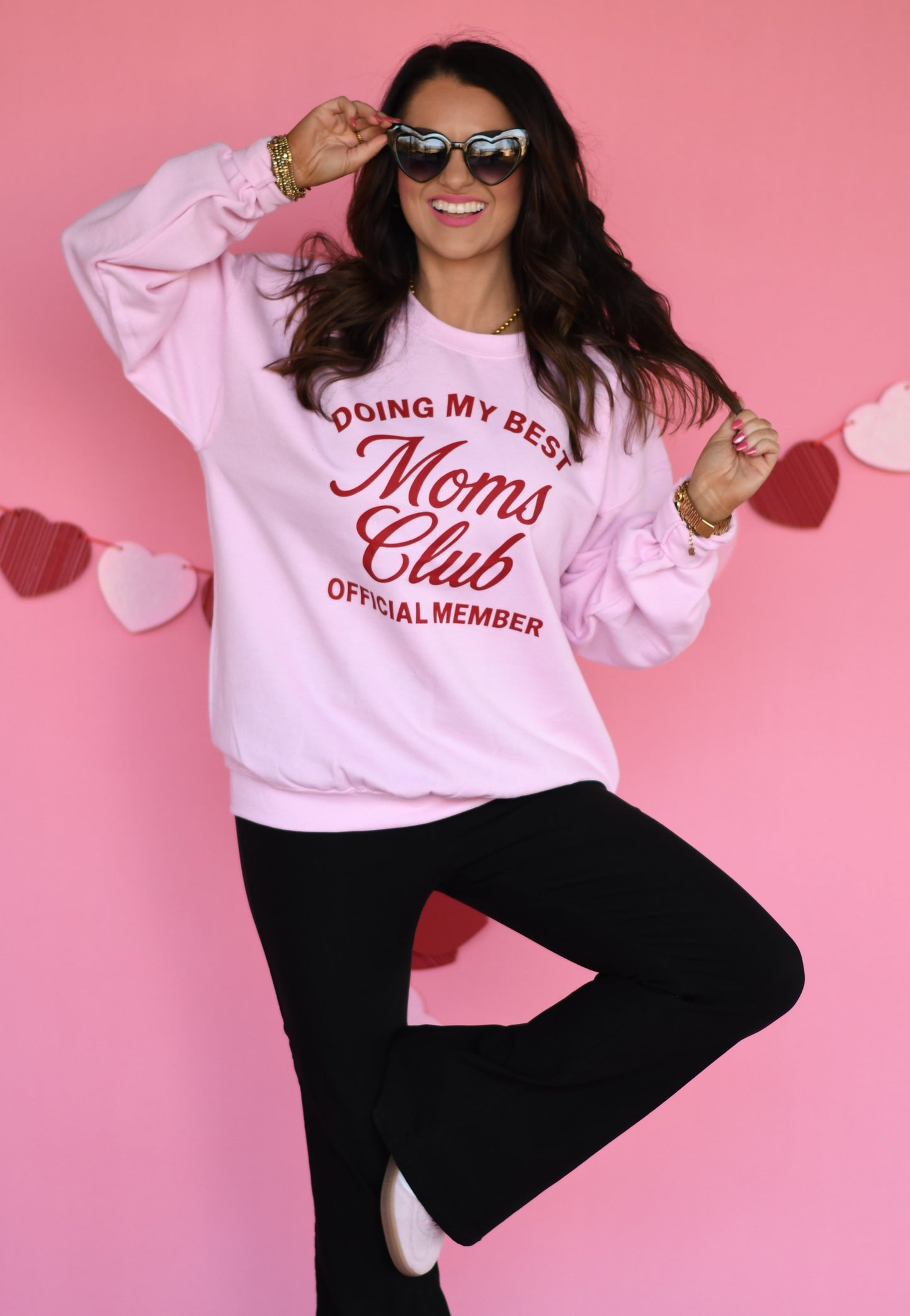 Doing My Best Moms Club Sweatshirt