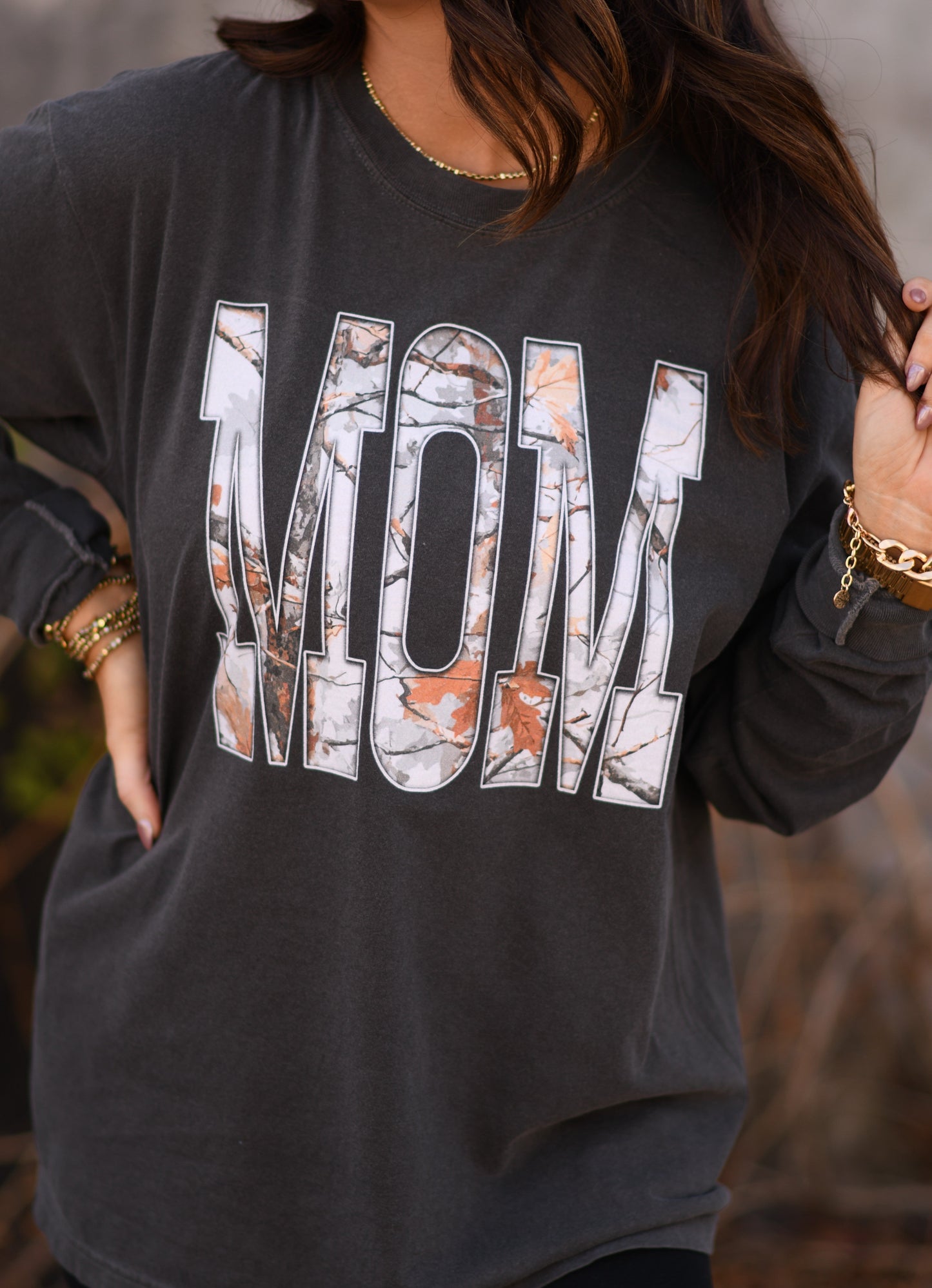 Camo Mom Tee / Long Sleeve