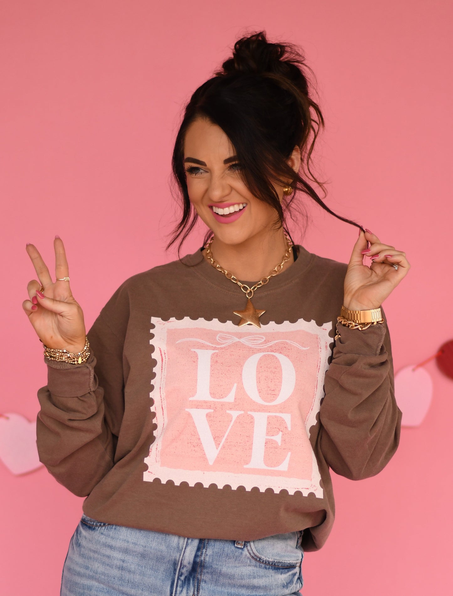 Love Stamp Long Sleeve/Short Sleeve