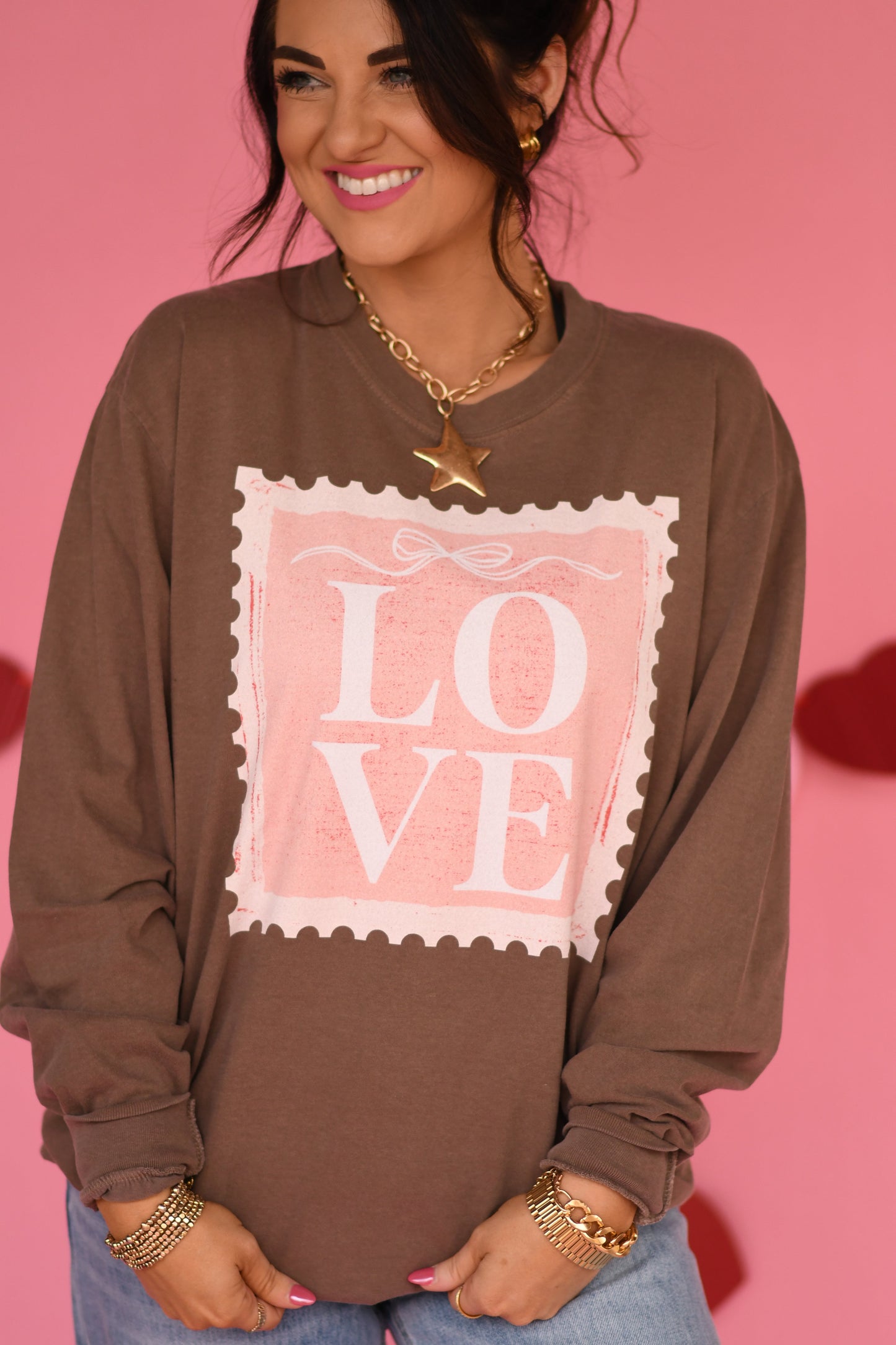 Love Stamp Long Sleeve/Short Sleeve