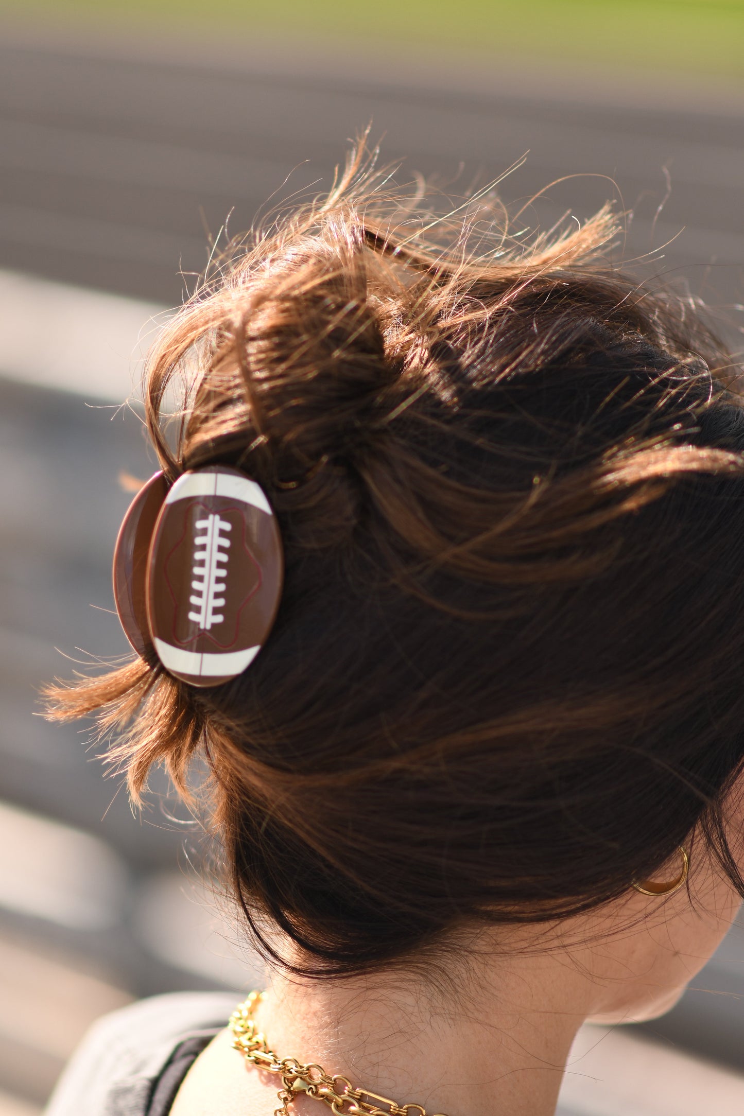 *RTS* Football Hair Clips RESTOCK