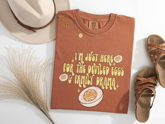 Deviled Eggs & Family Drama Graphic Tee